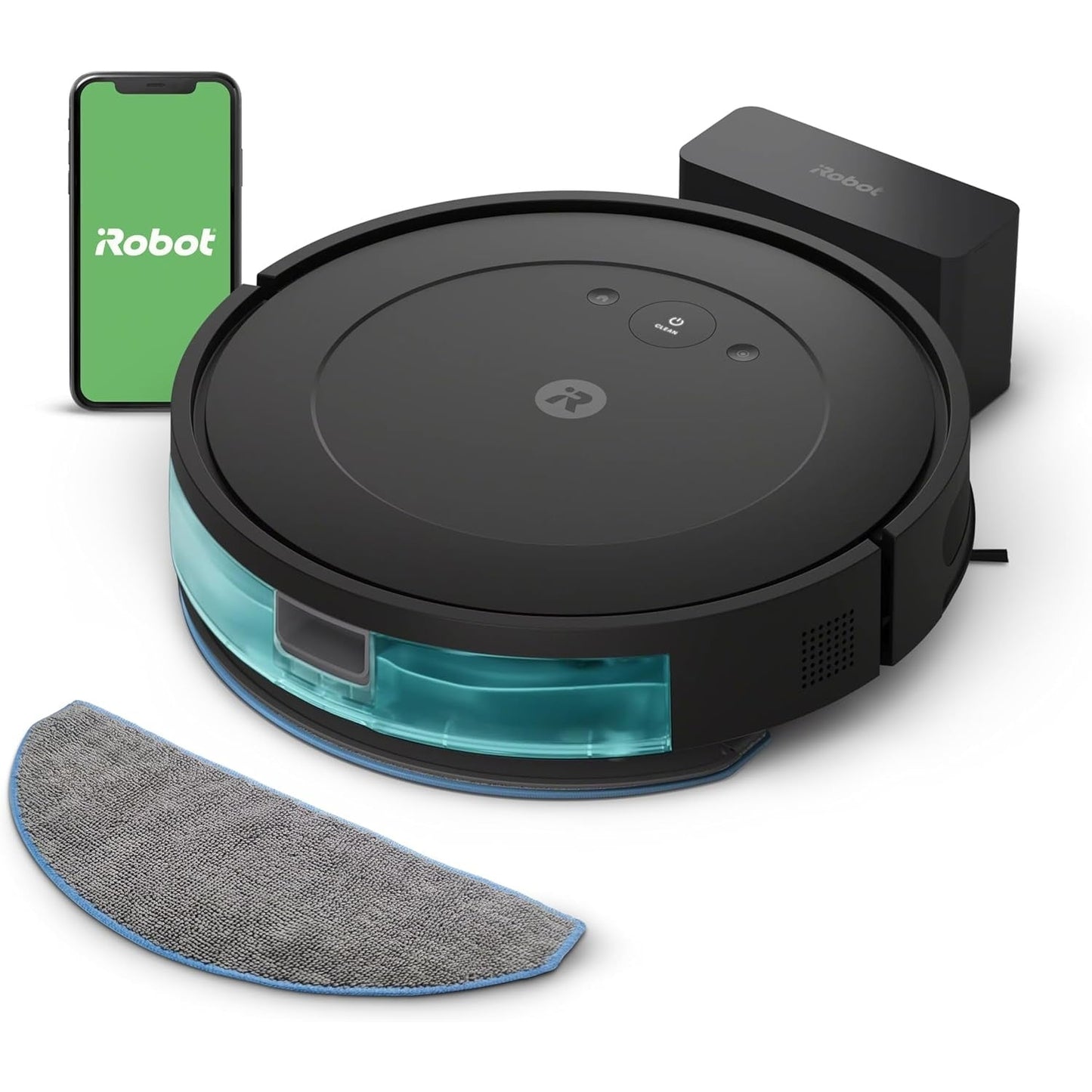iRobot Roomba Combo Robot Vacuum & Mop (Y0110) - Easy to use, Power-Lifting Suction, Vacuums and mops, Multi-Surface Cleaning, Smart Navigation Cleans in Neat Rows, Self-Charging, Alexa - Medaid International