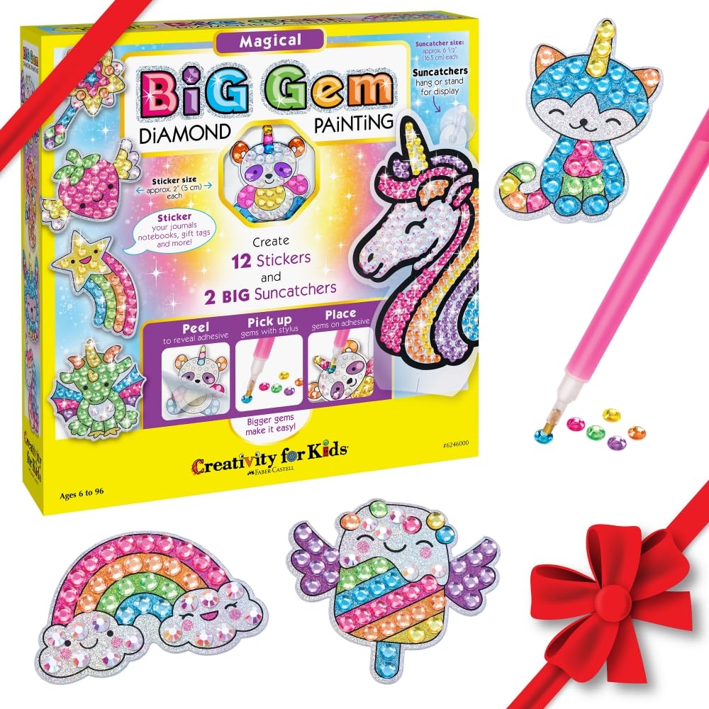 Creativity for Kids BIG GEM DIAMOND PAINT SWEETS