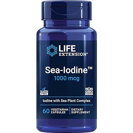 Life Extension Sea-Iodine 1000 mcg – 60 Vegetarian Capsules