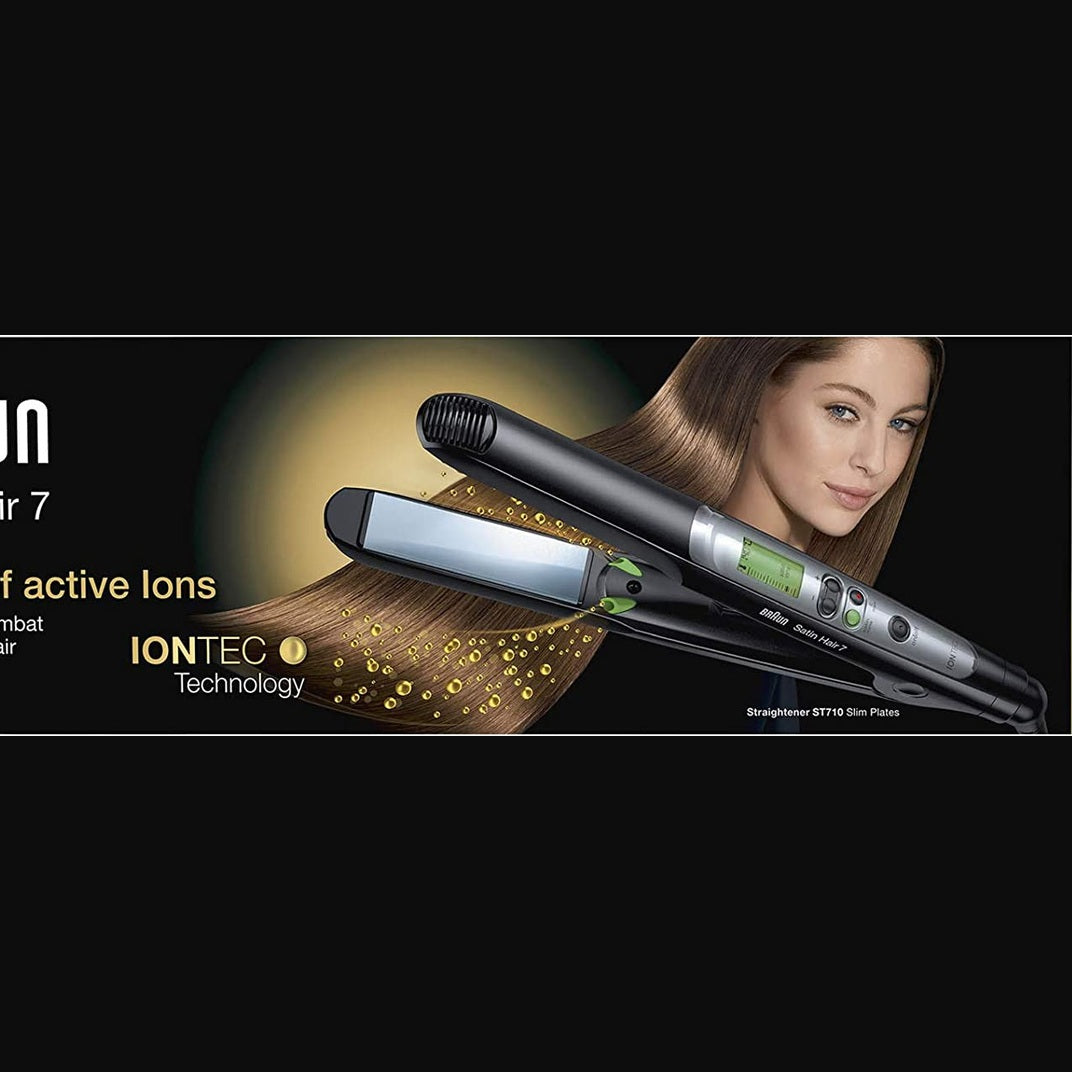 Braun Satin Hair 7 ST710 straightener with IONTEC technology