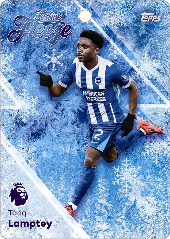 Topps Premier League 2026 - Debut Edition - Advent Calendar (96 Festive Parallel cards plus 24 Festive Freeze cards) - Medaid International