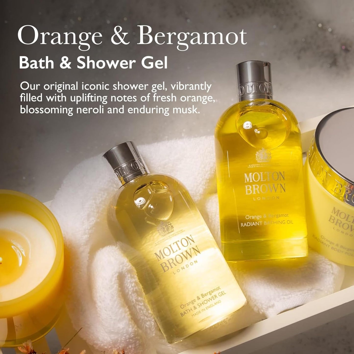 Molton Brown Orange & Bergamot Bath & Shower Gel 10 fl. oz. - Medaid International