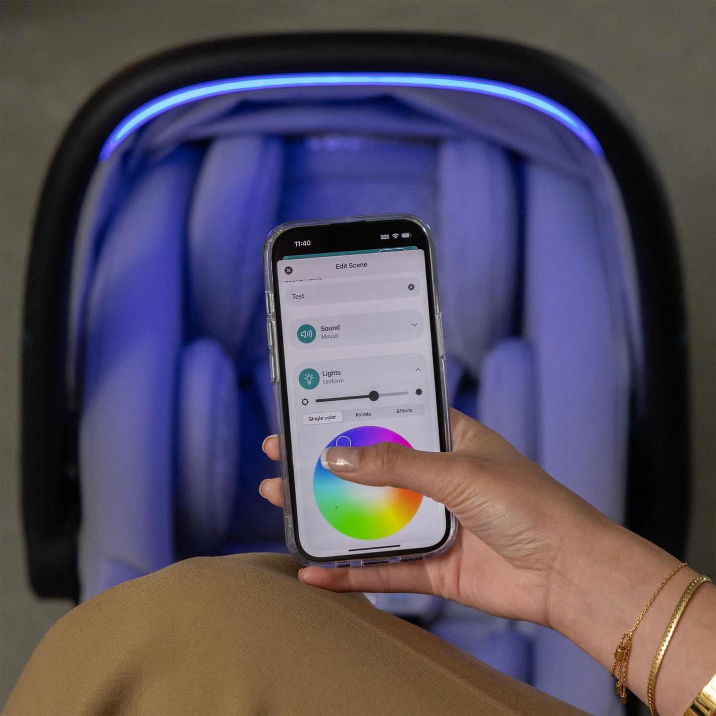 Evenflo® Shyft™ Intuiti+ Travel System with Revolve180™ LiteMax™ NXT & SensorySoothe™