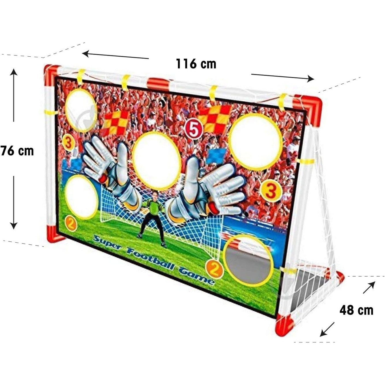 (Net) 2-in-1 Soccer Goal