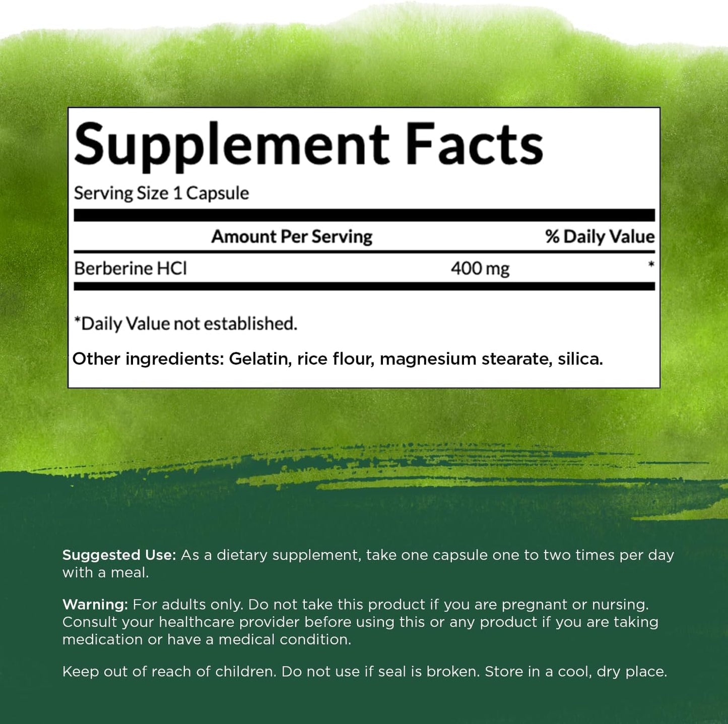 Swanson Berberine - Supports Metabolic Health & Heart Health* - Contains Standardized Berberine HCl - Non-GMO & Gluten-Free - 60 Vegan Capsules - Medaid International