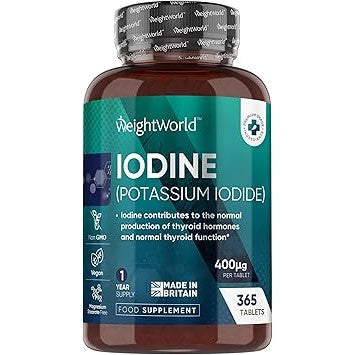 WeightWorld Iodine 400mcg 365 Tablets