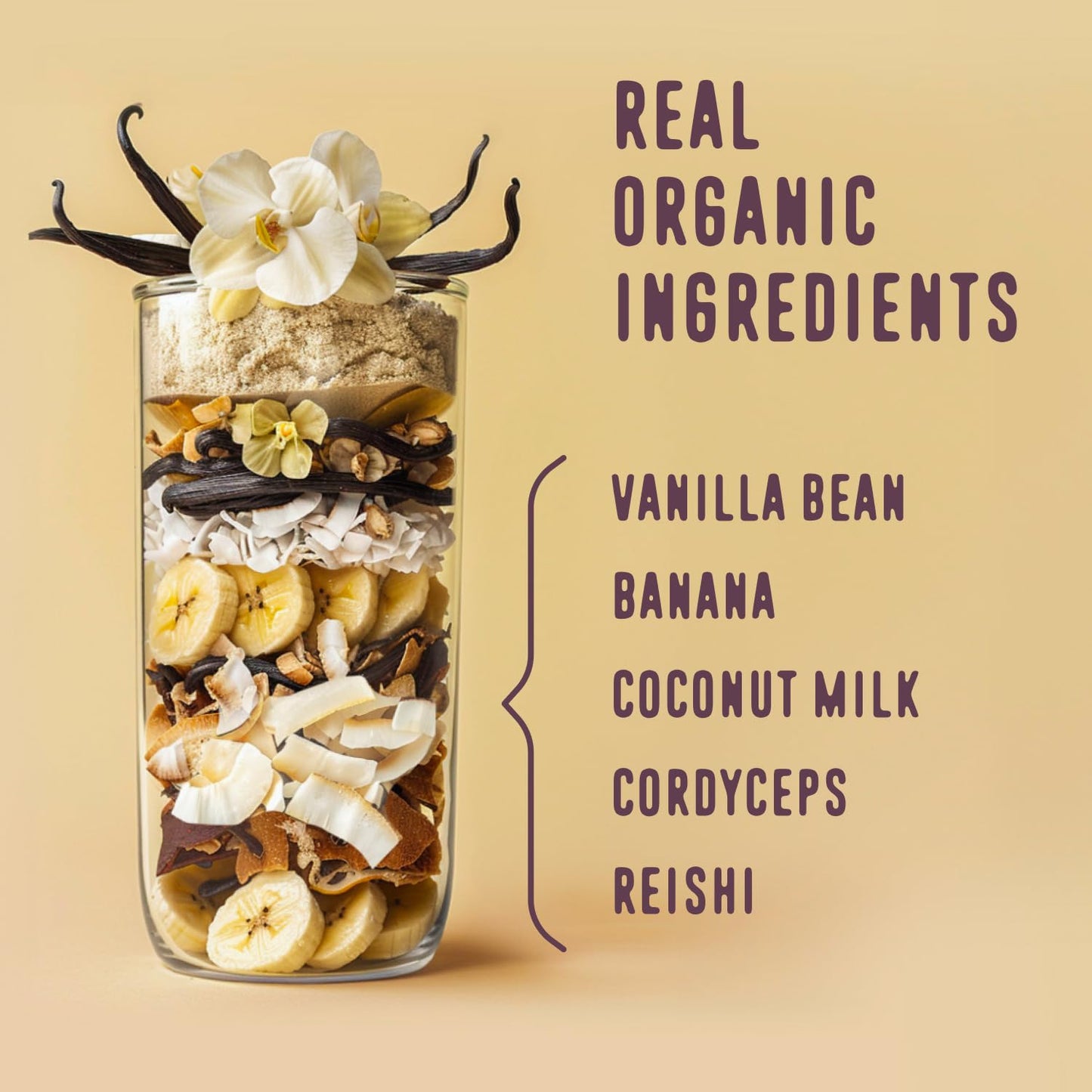 FlavCity Grass Fed Whey Protein Powder - Vanilla Smoothie - 25g Protein & 10g Collagen - Made with Real Vanilla Bean & Organic Coconut Milk - Gluten Free & No Added Sugars (20 Servings) - Medaid International