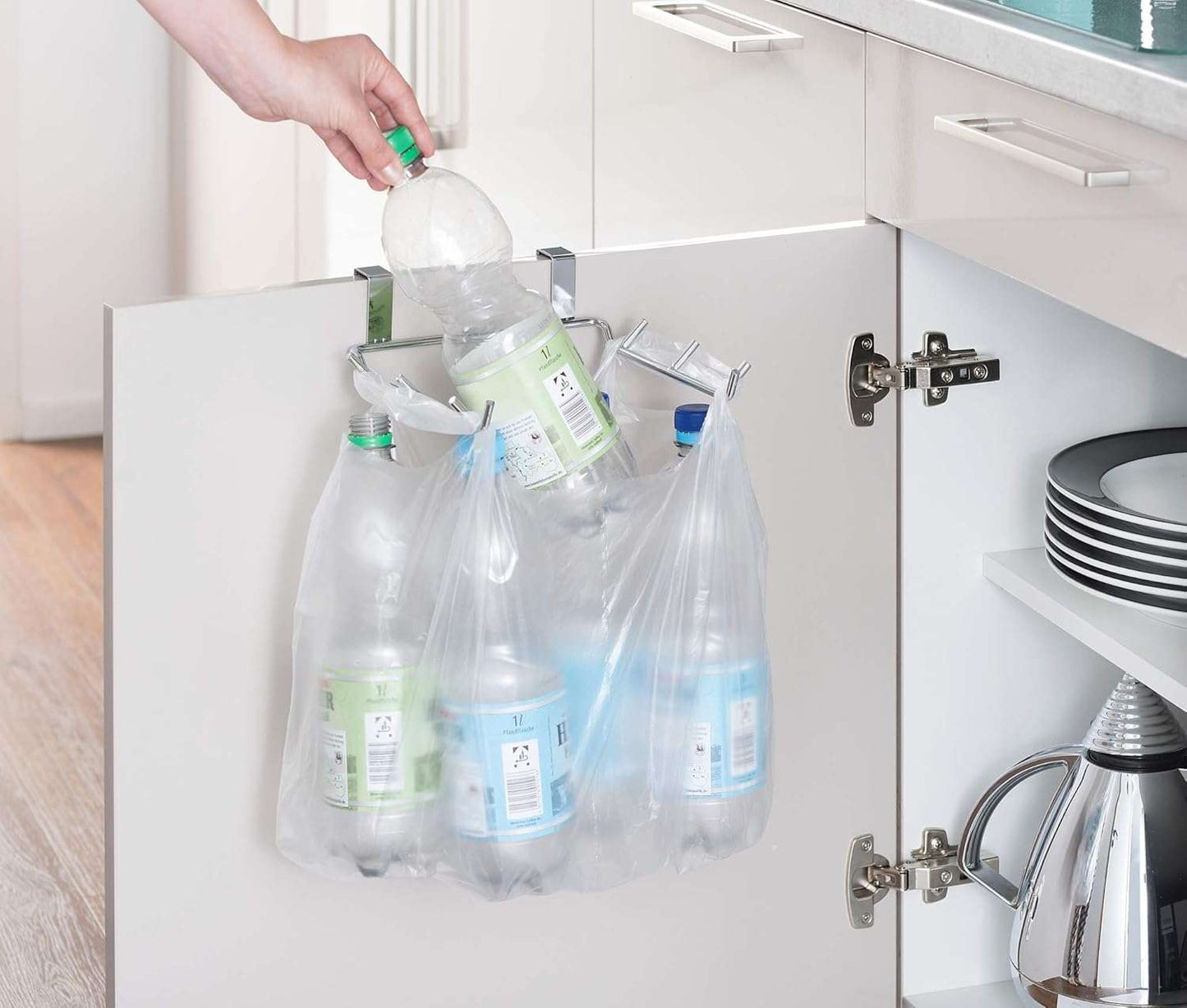 Metal Bin Bag Holder Shelf by Wenko