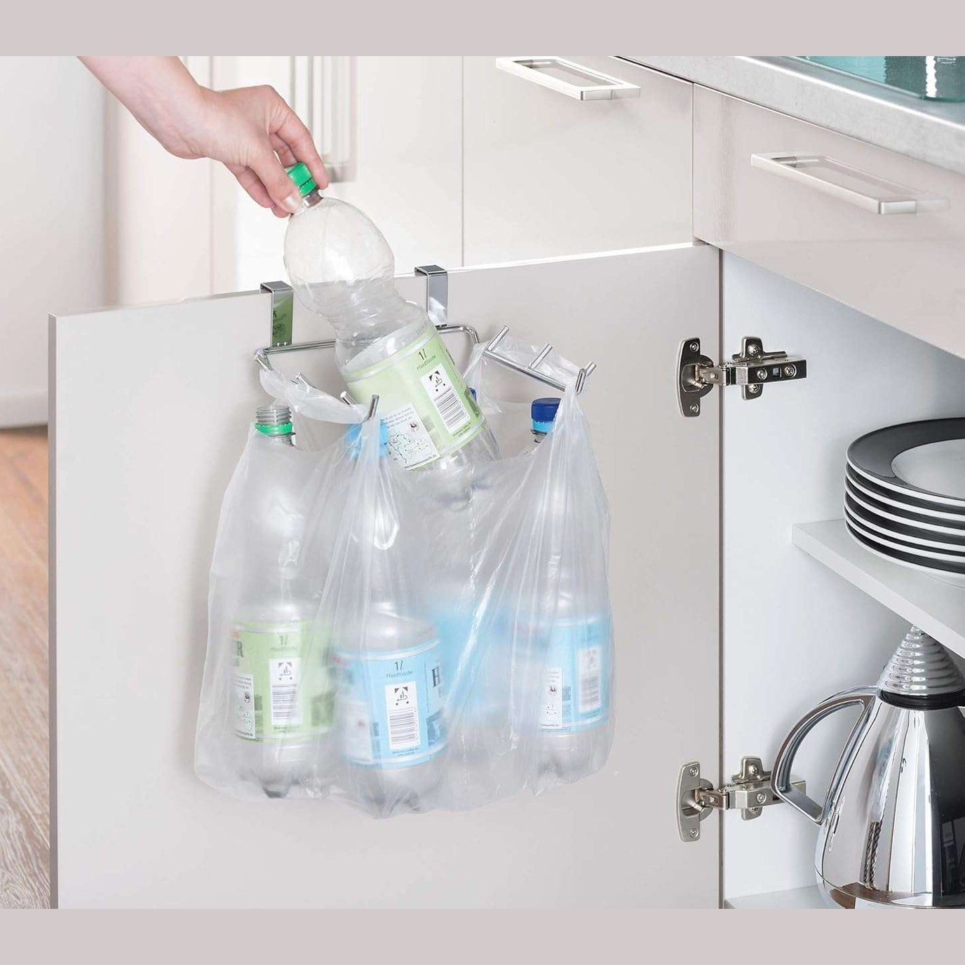 Metal Bin Bag Holder Shelf by Wenko