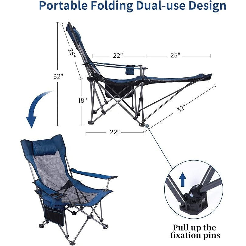 NURTUDIS Camping Lounge Chair - Medaid International