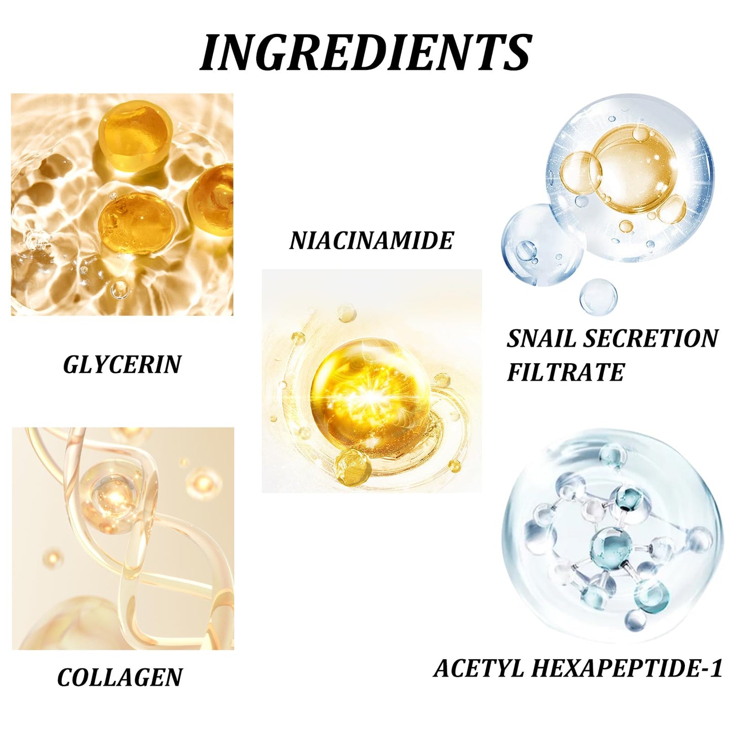 Snail Peptide Eye Cream, Natural Eye Cream With Snail Extract, Instant Tightening, Snail Peptide Eye Cream For Dark Circles and Puffiness (2PCS) - Medaid International