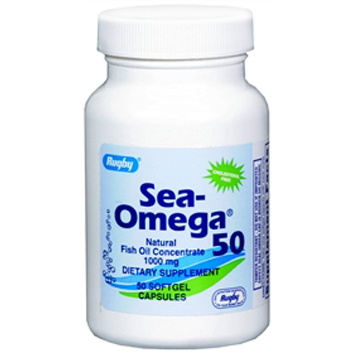 Rugby Sea-Omega 50 Natural Fish Oil Concentrate 1000mg - Medaid International