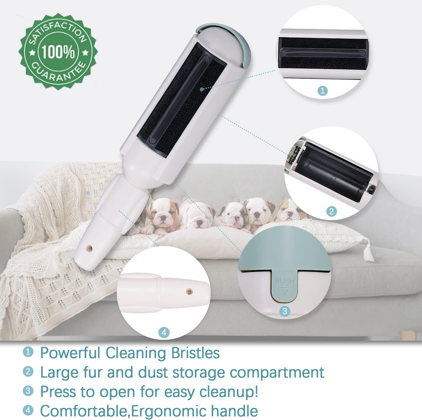 Reusable Pet Hair Remover Roller - Medaid International