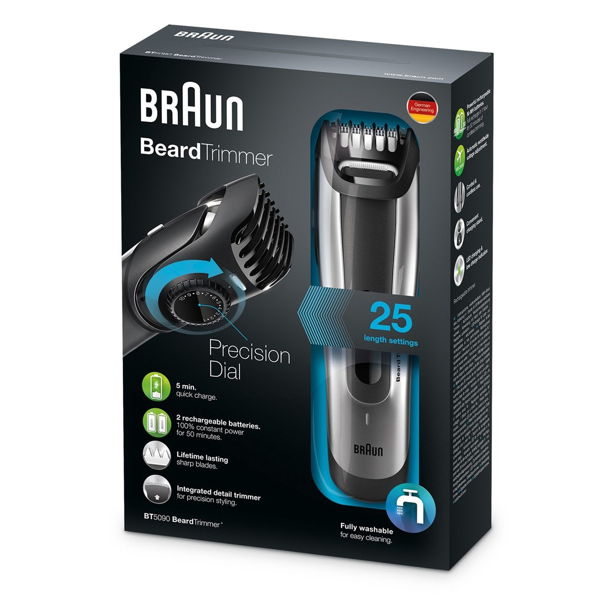 Braun BT 5090 Precision Beard Trimmer