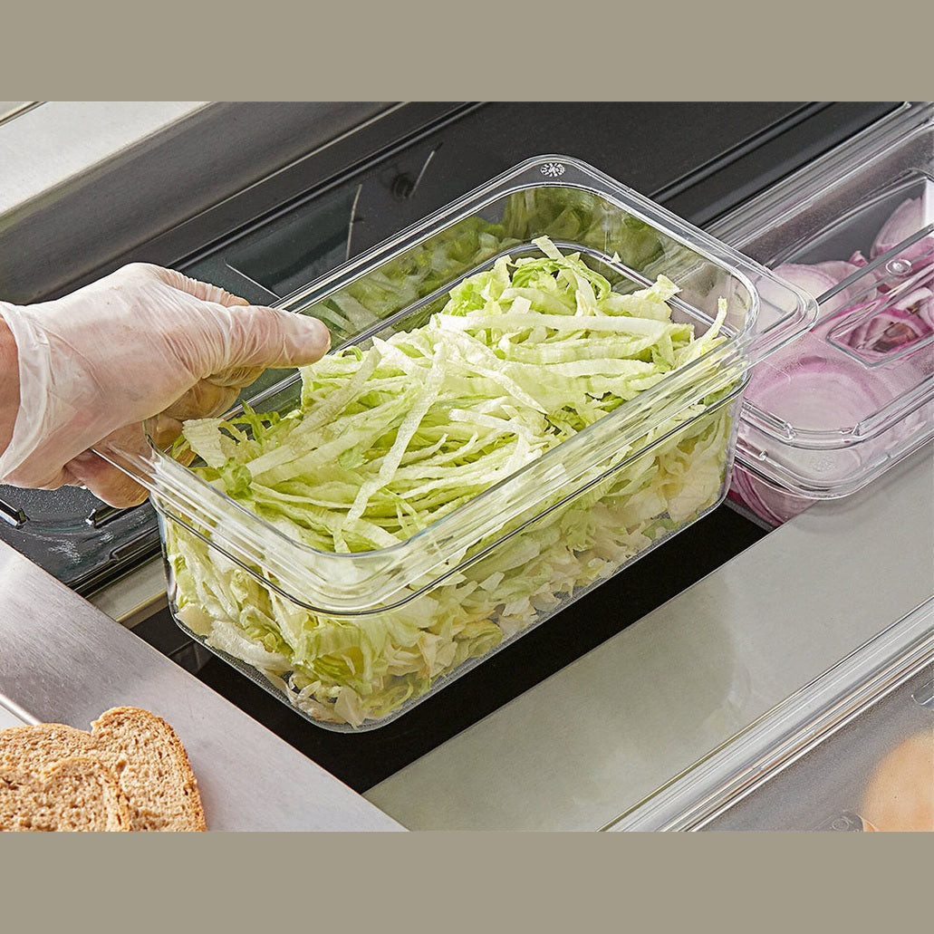 Gastronorm Polycarbonate Storage Container 1/4 10cm-2.5L