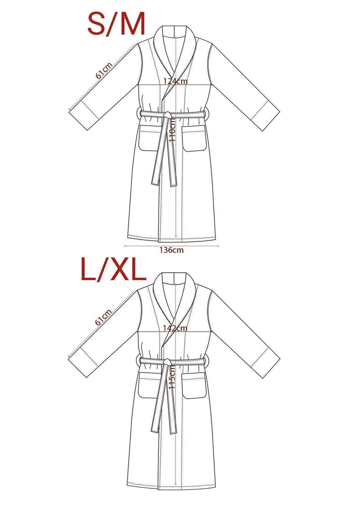 Unisex Bathrobe Profundo Robe Sky