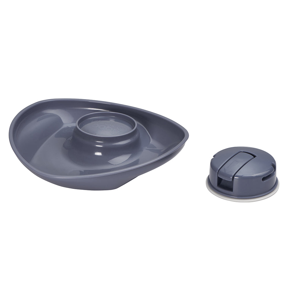 Vital Baby Nourish power' suction plate - natural grape