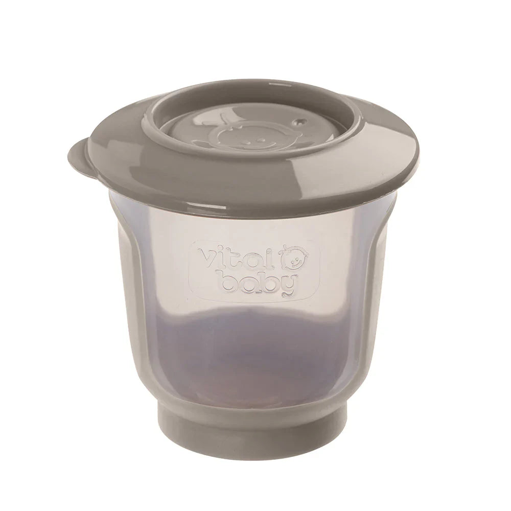 Vital Baby Nourish store & wean™ pots 120ml 4pk - natural