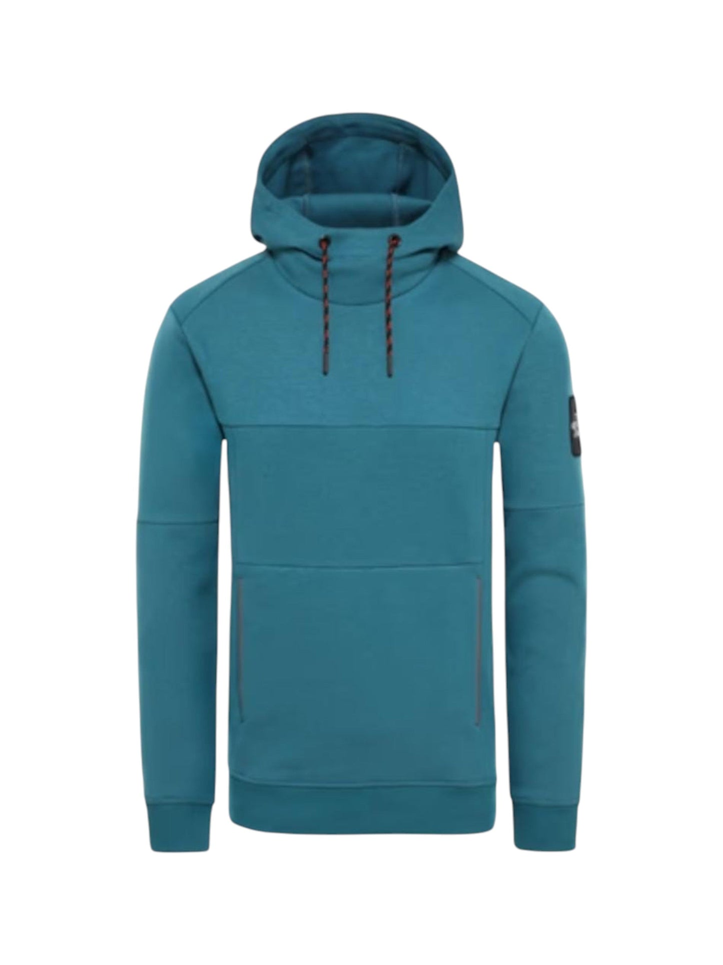 Men's Plain Solid Hoodie,Dark turquoise