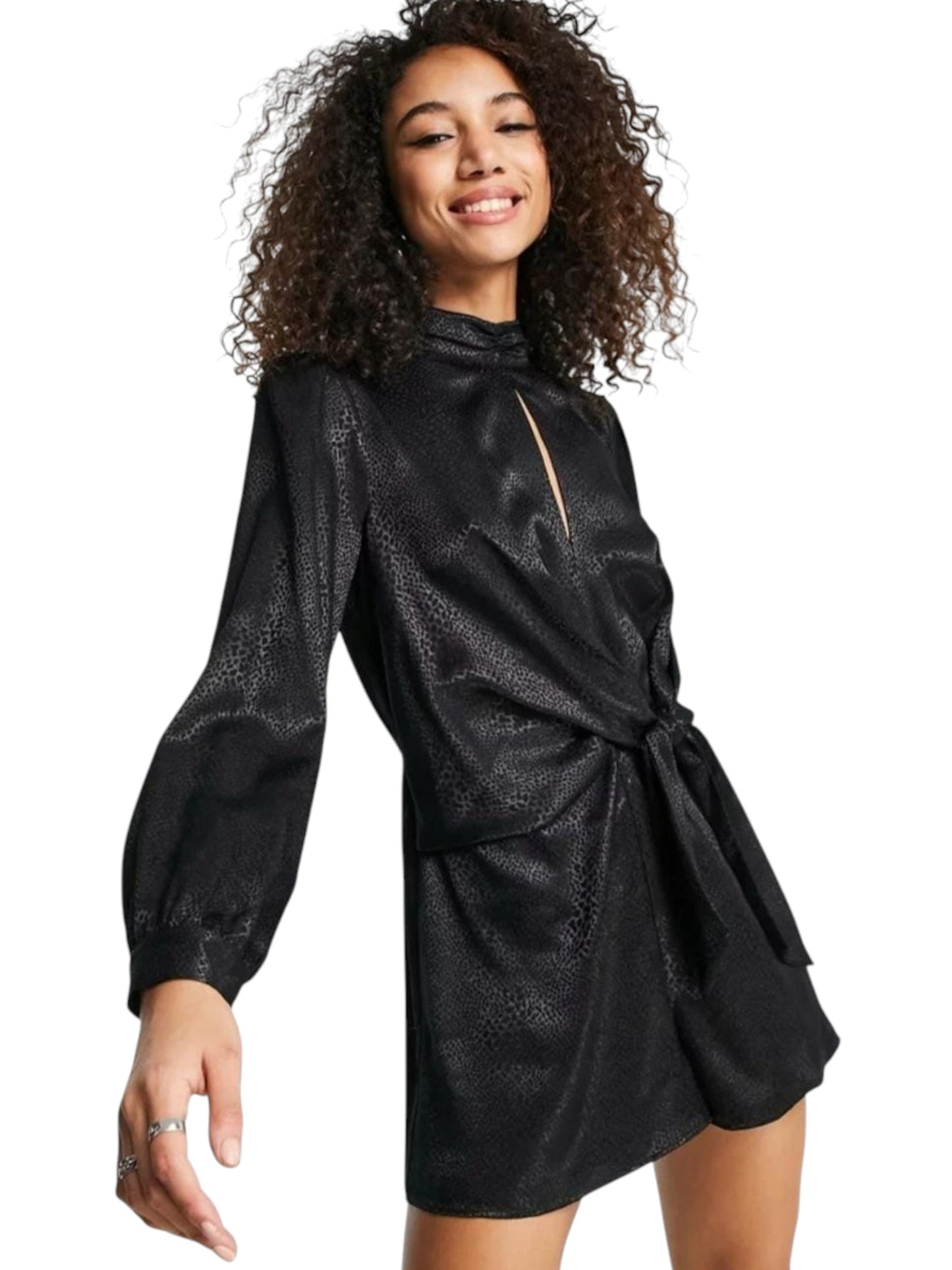Women's Croc Printed Jumpsuit,Black