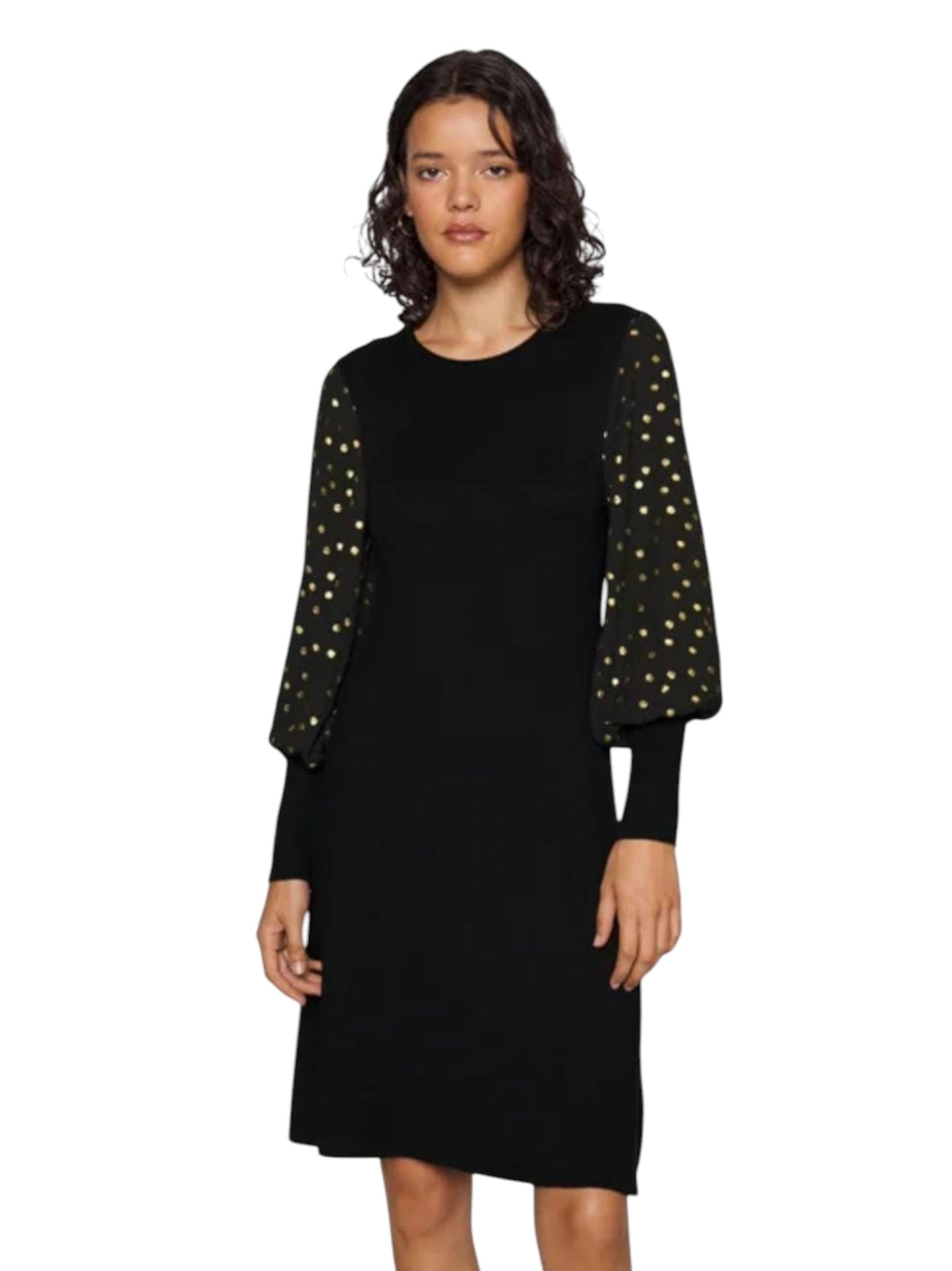 Women's Plain Solid Dress,Black