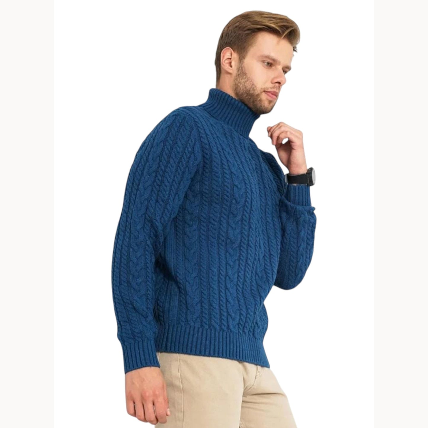 Men's Knitted Sweaters,Navy