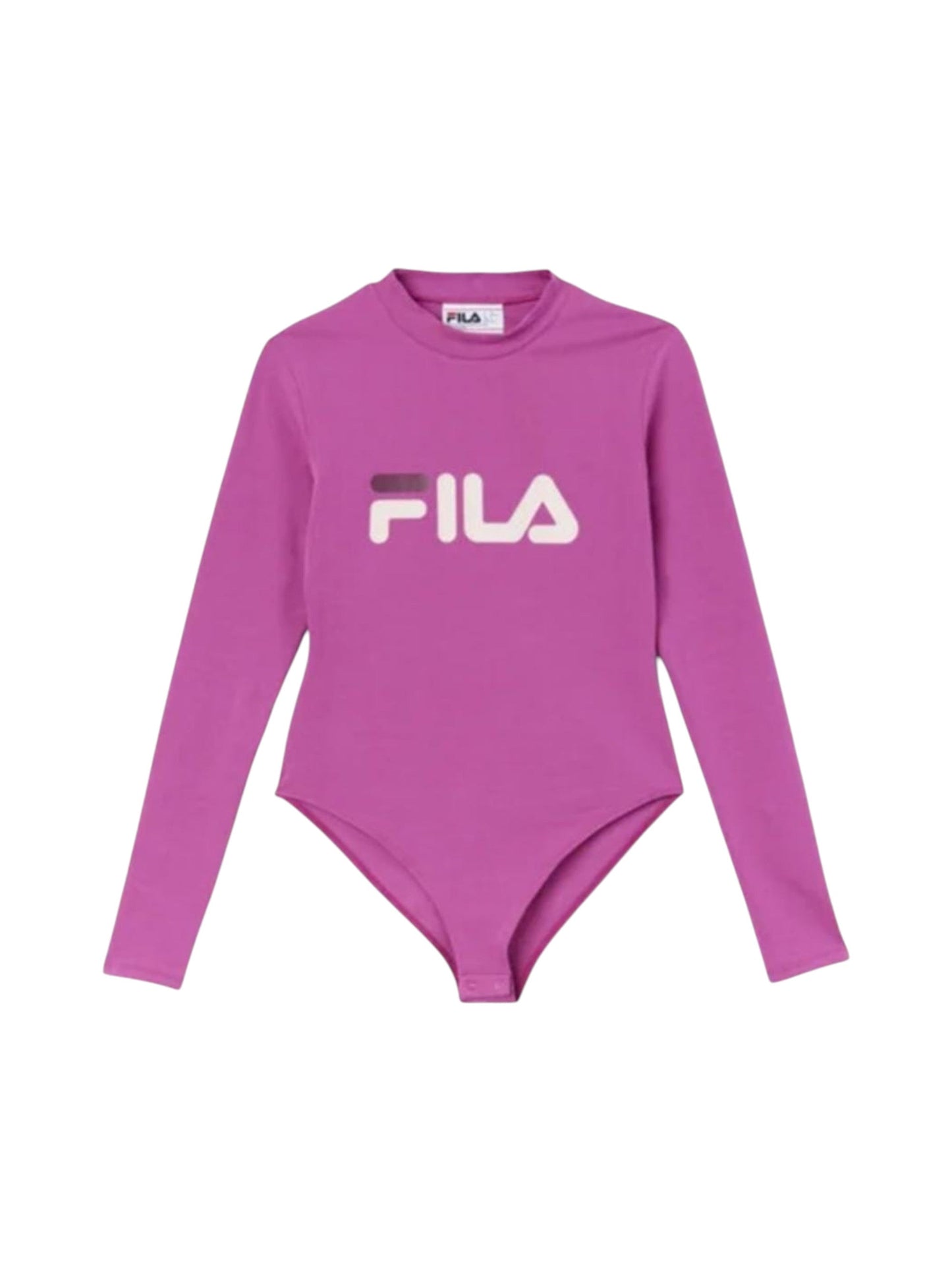 Women's Brand Logo Printed Bodysuit,Purple