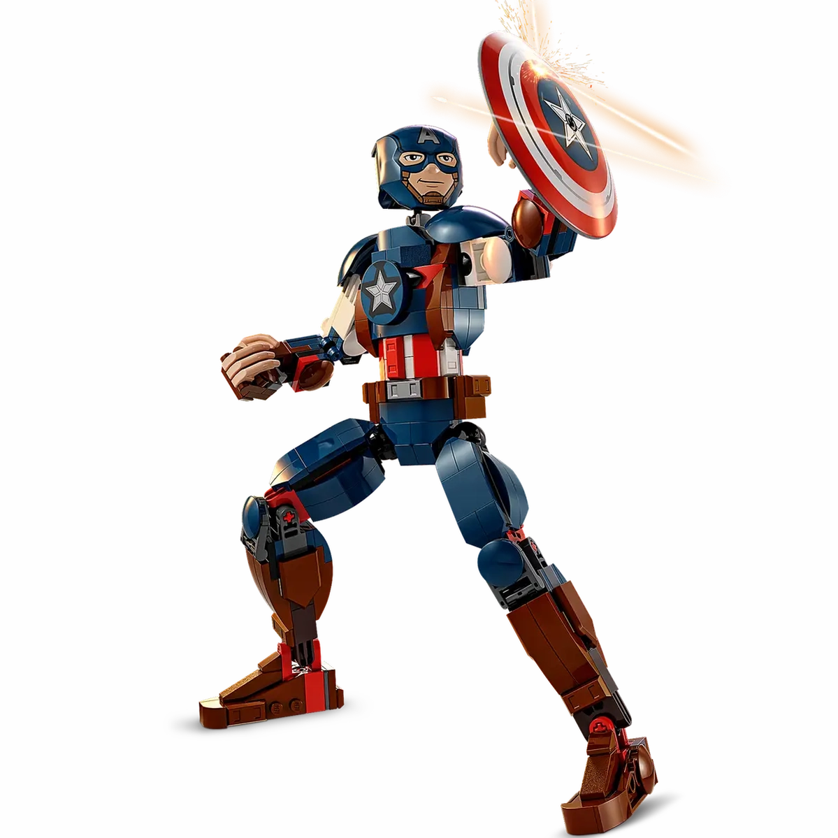Lego Captain America Construction Figure (76258)