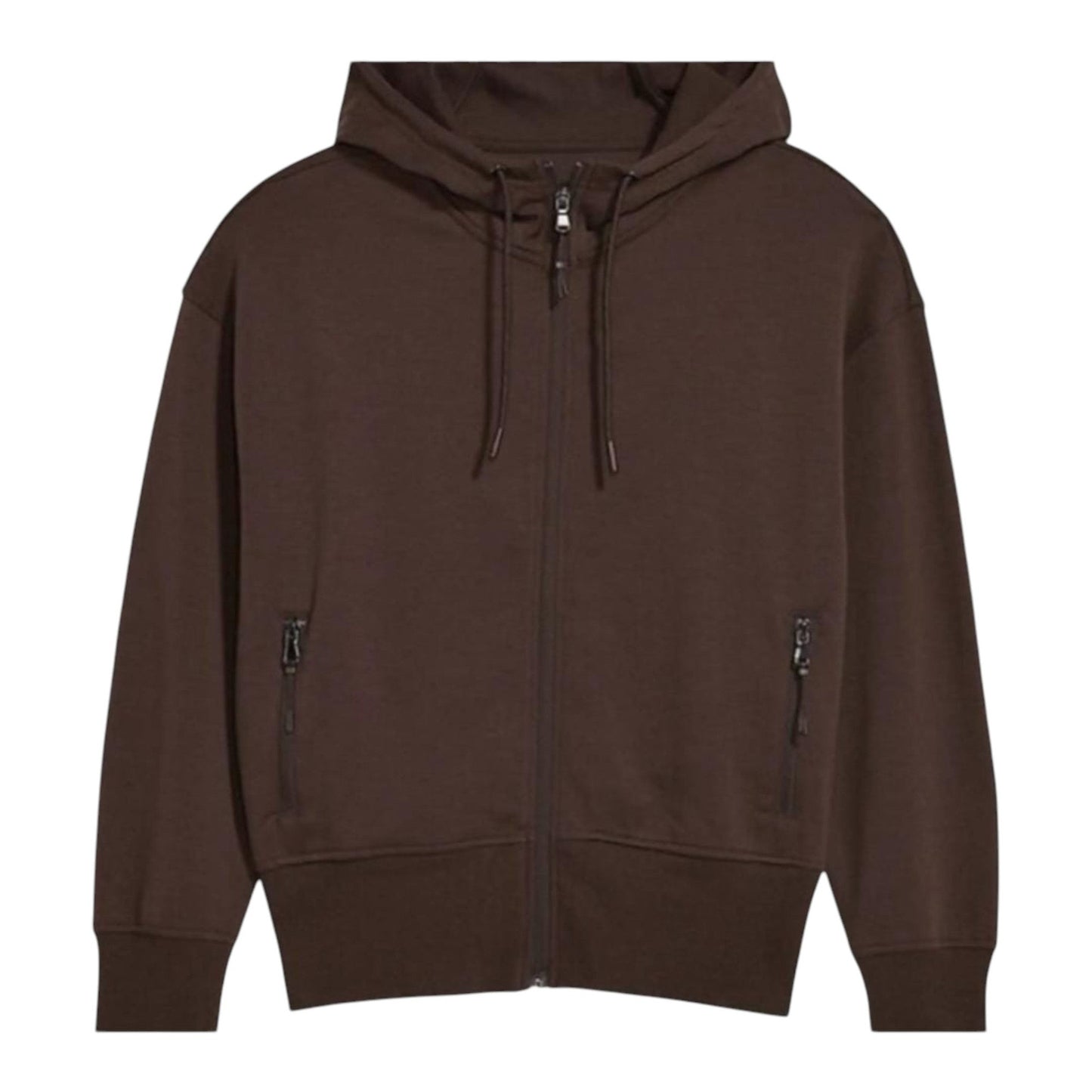 Men's Plain Solid Jacket,Brown