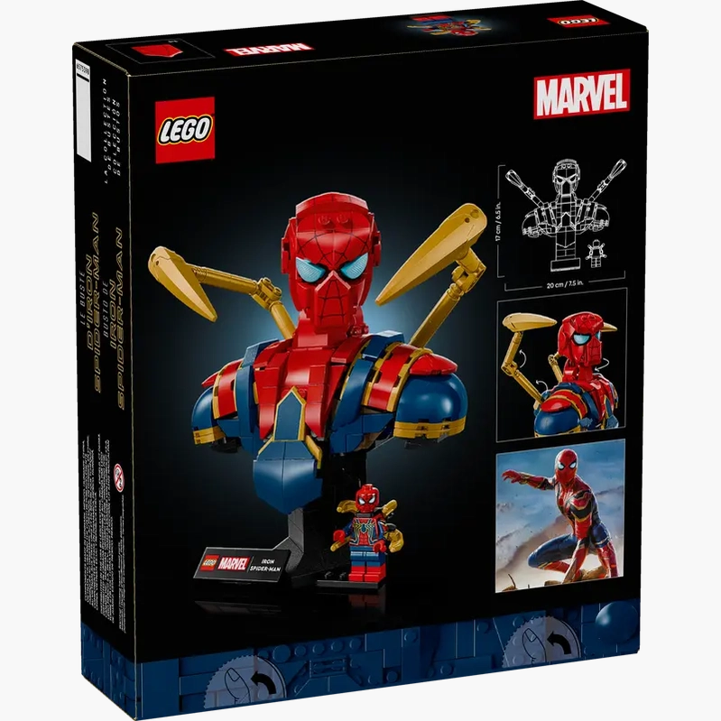 Lego Iron Spider-Man Bust (76326)