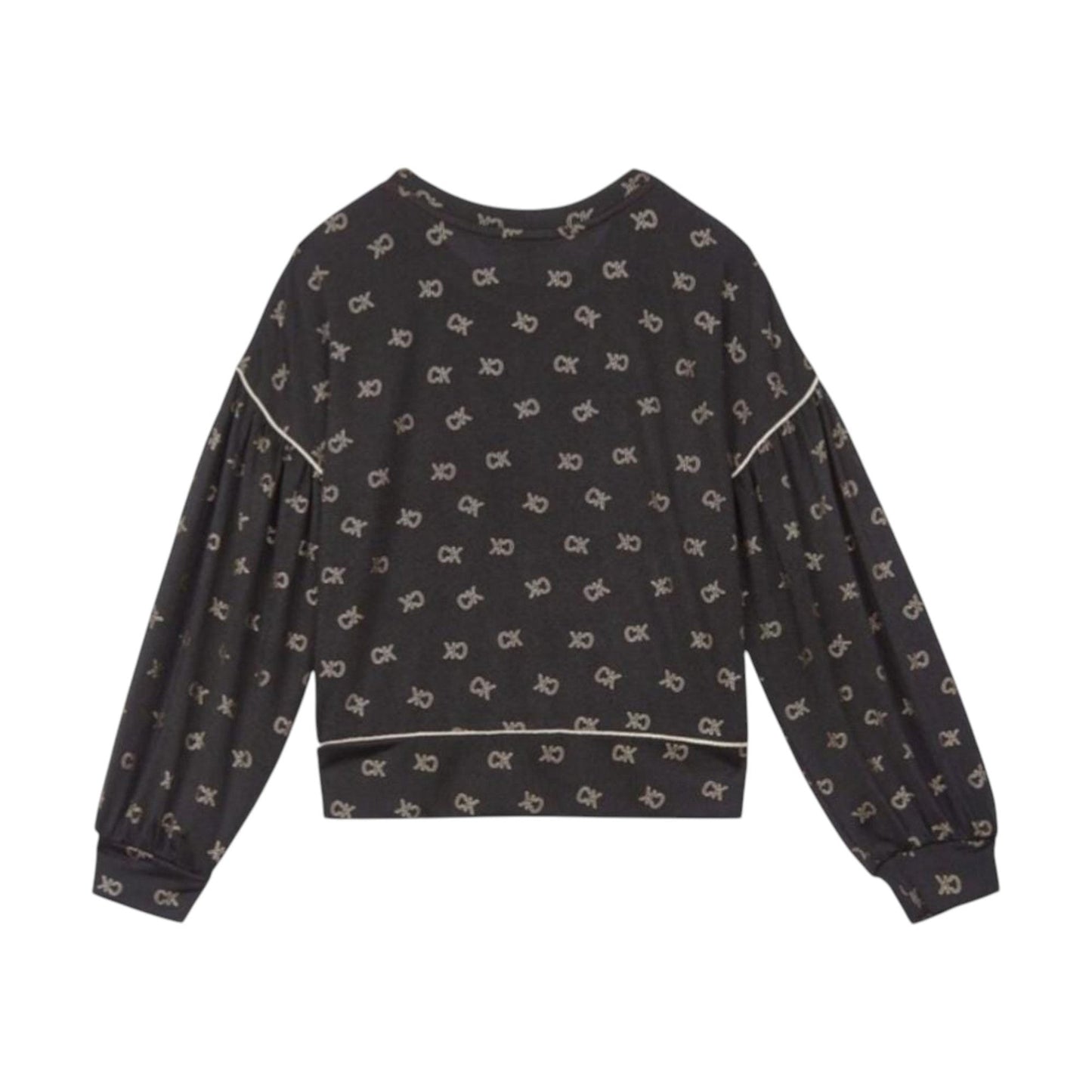 Kids Girl's Printed Top,Black