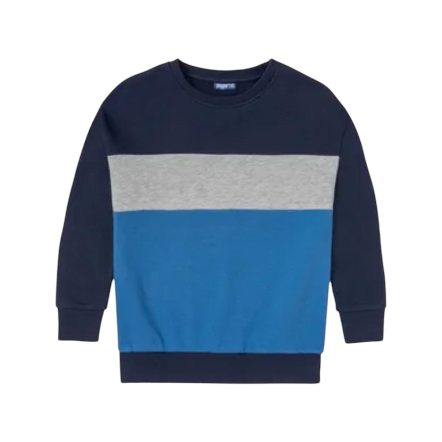 Kids Boy's Striped Sweaters,Navy