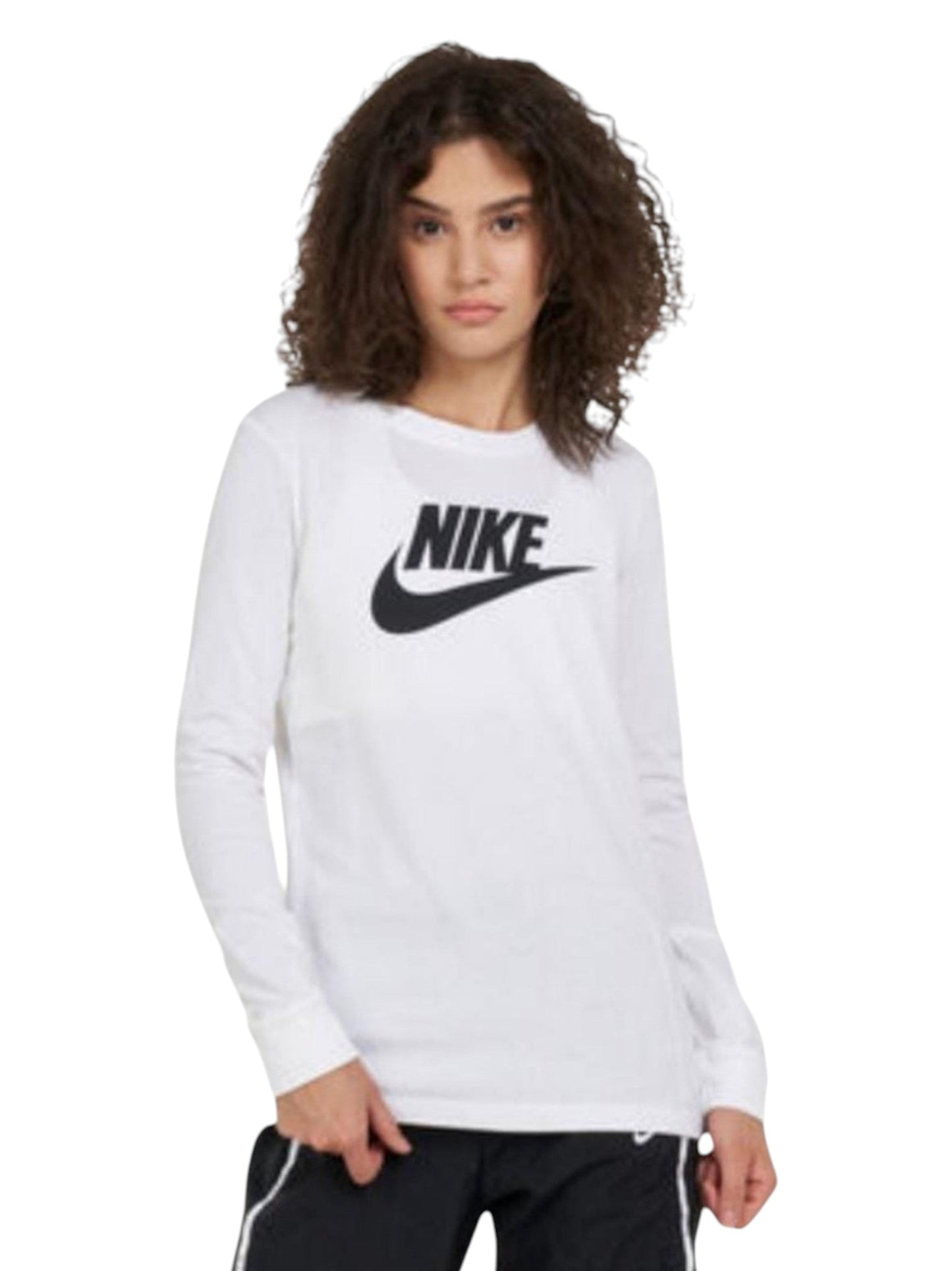 Women's Logo Printed Sport Top,White