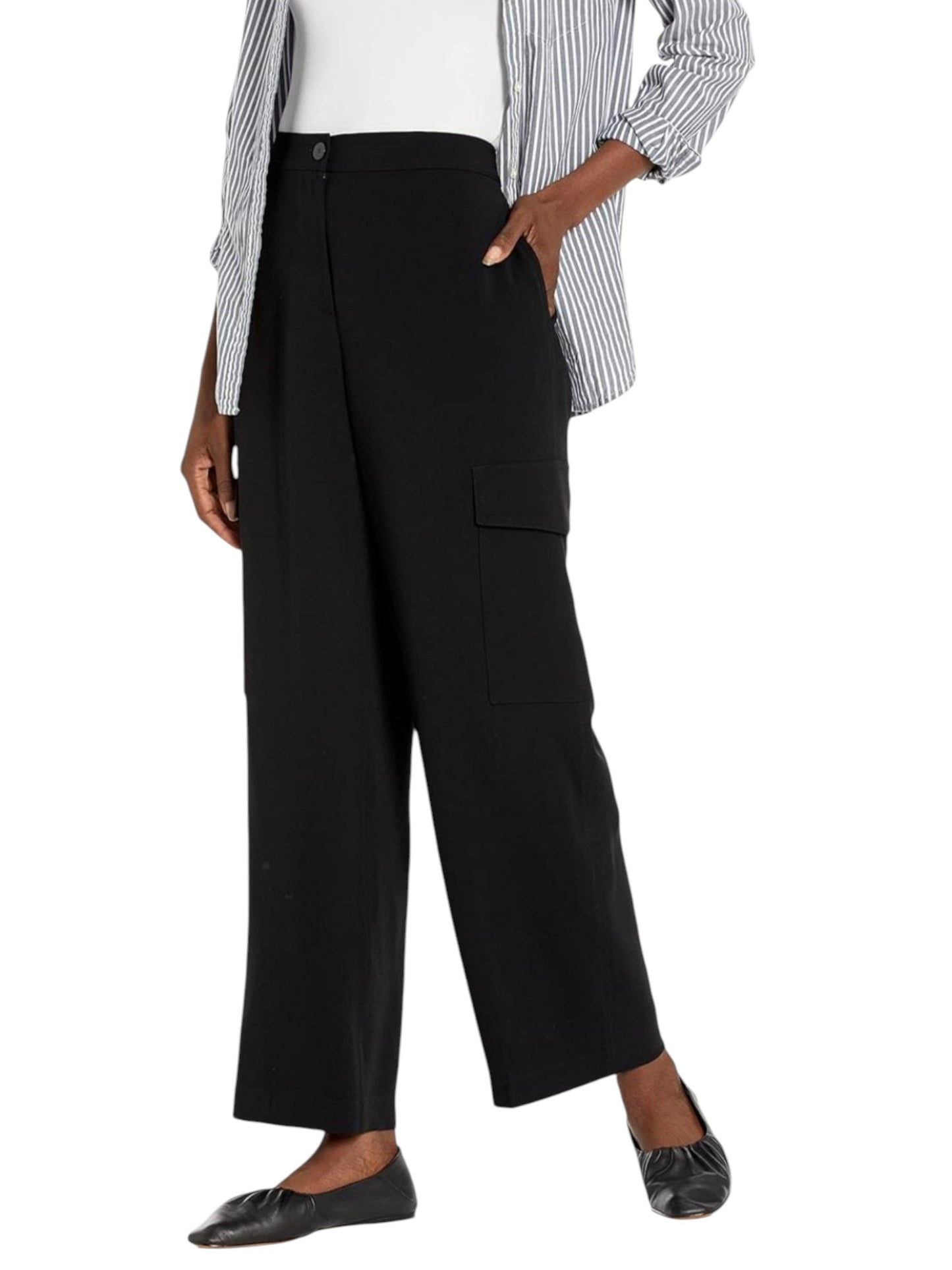 Women's Plain Pant,Black