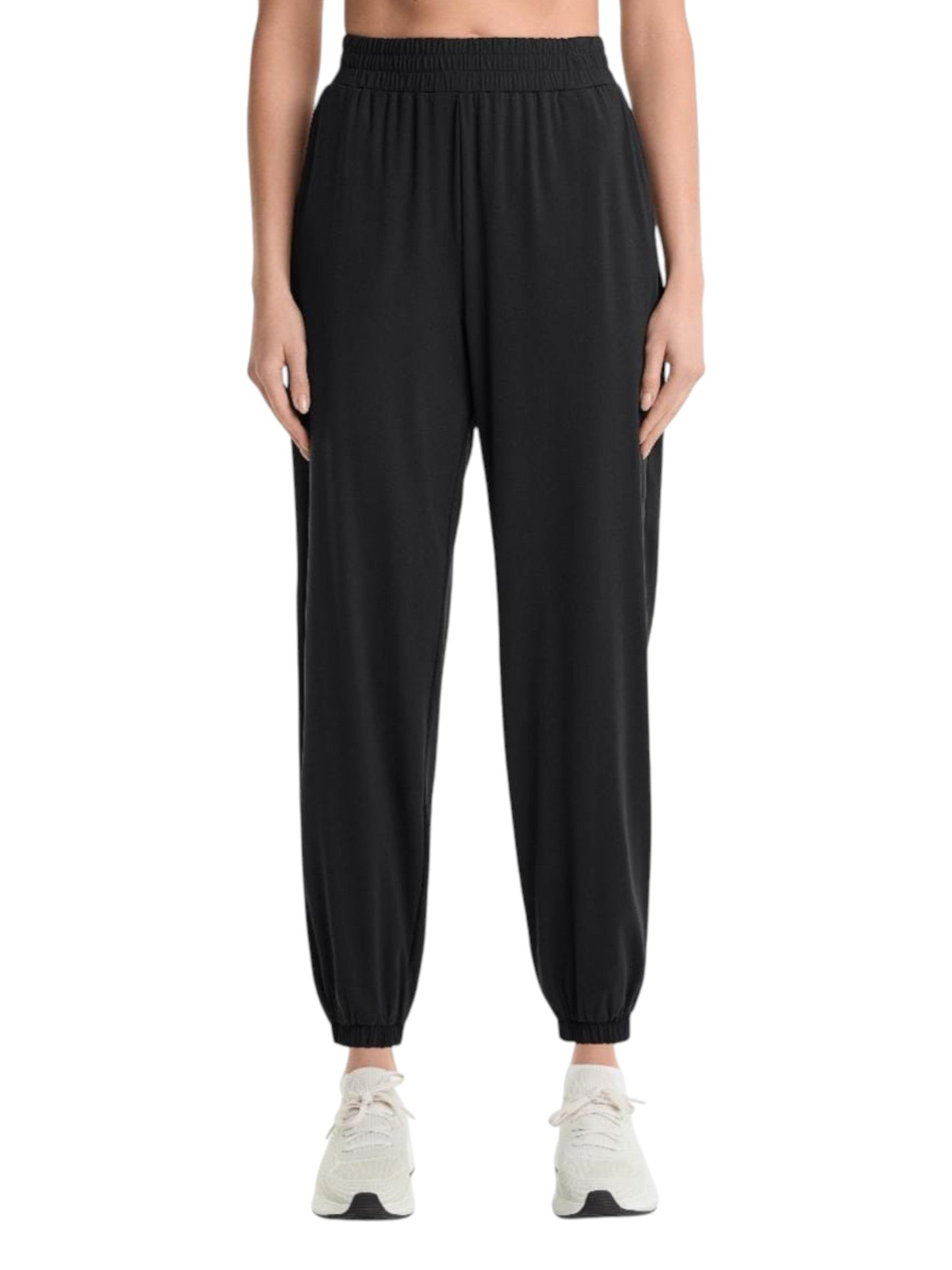 Women's Plain Sport Pant,Black