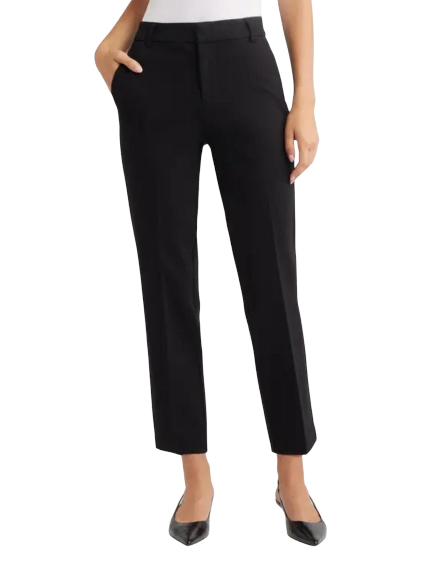 Women's Plain Pant,Black