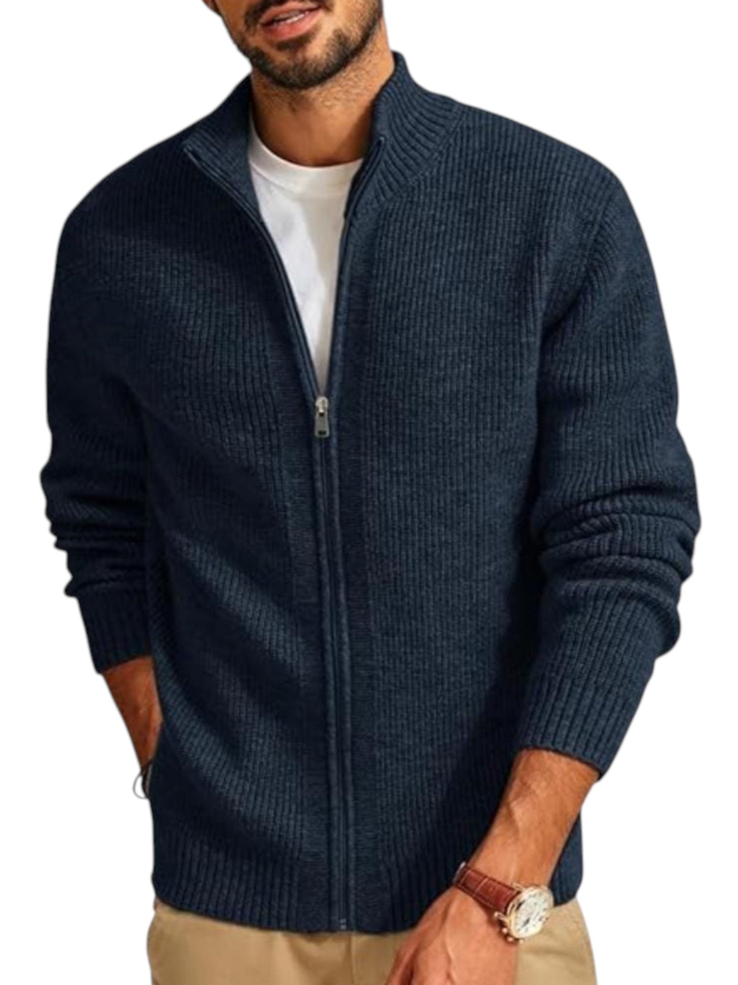 Men's Knitted Sweaters,Navy