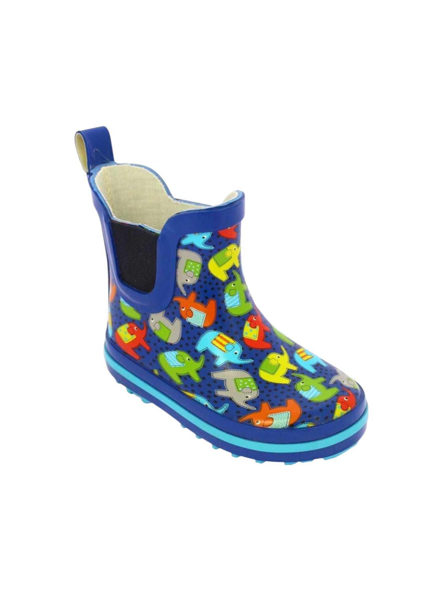 Kids Boy's Printed High Top Shoes,Navy