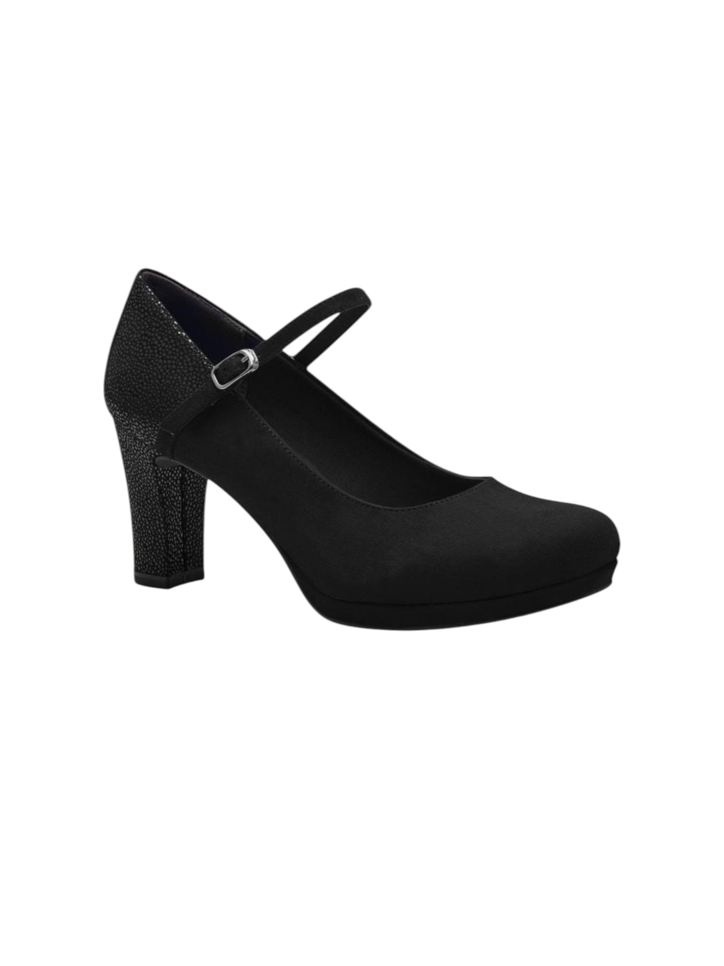 Women's Plain High Shoes,Black