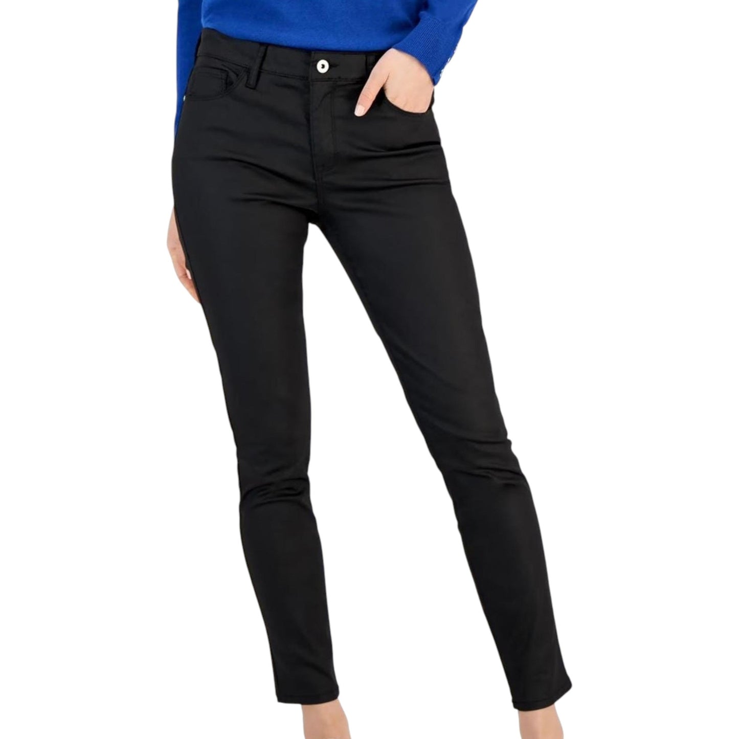 Women's Plain Jeans,Black