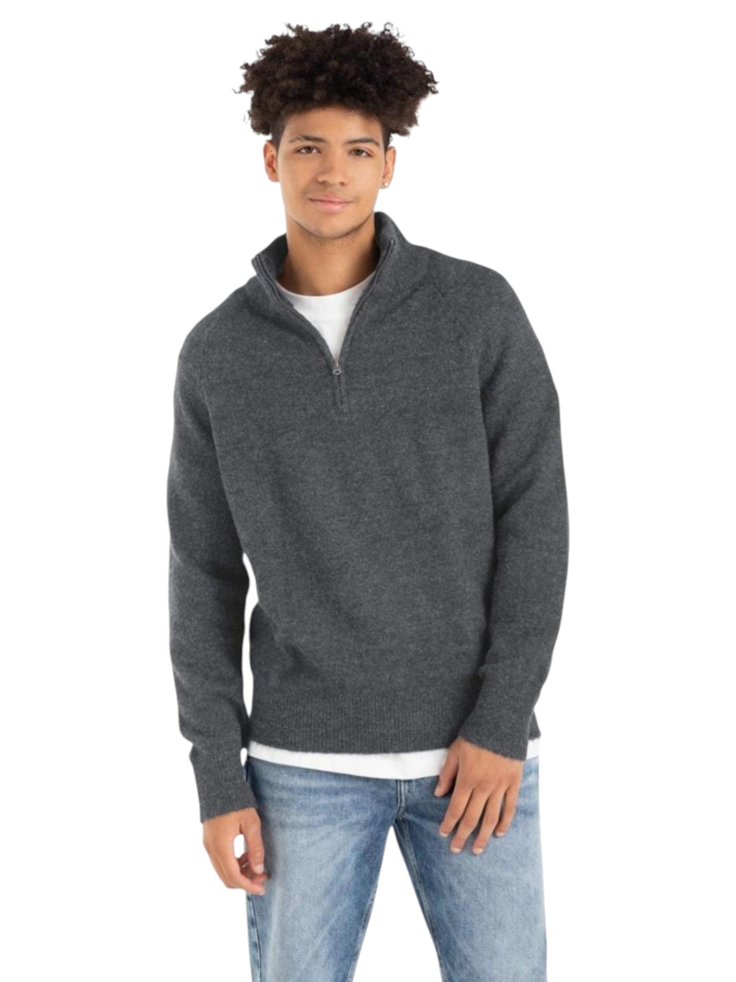 Men's Plain Sweaters,Grey