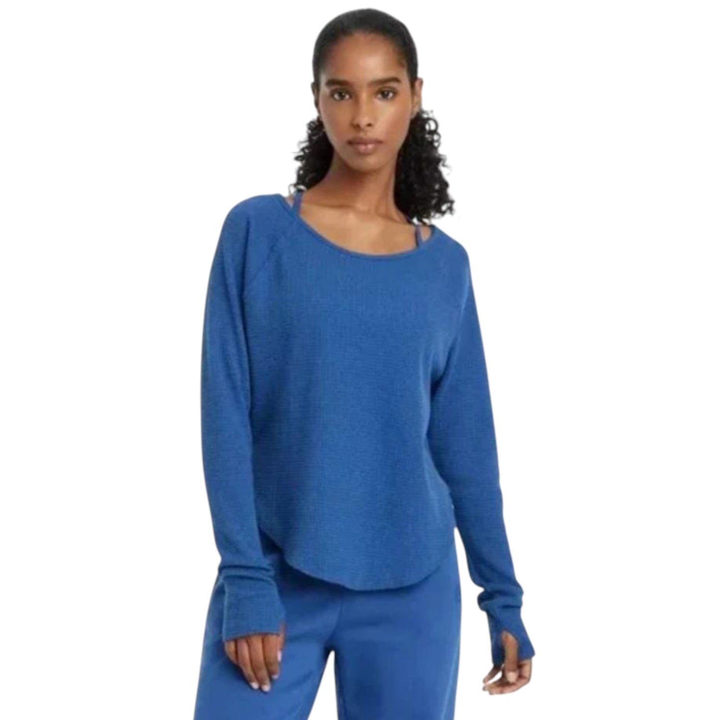Women's Knitted Top,Navy
