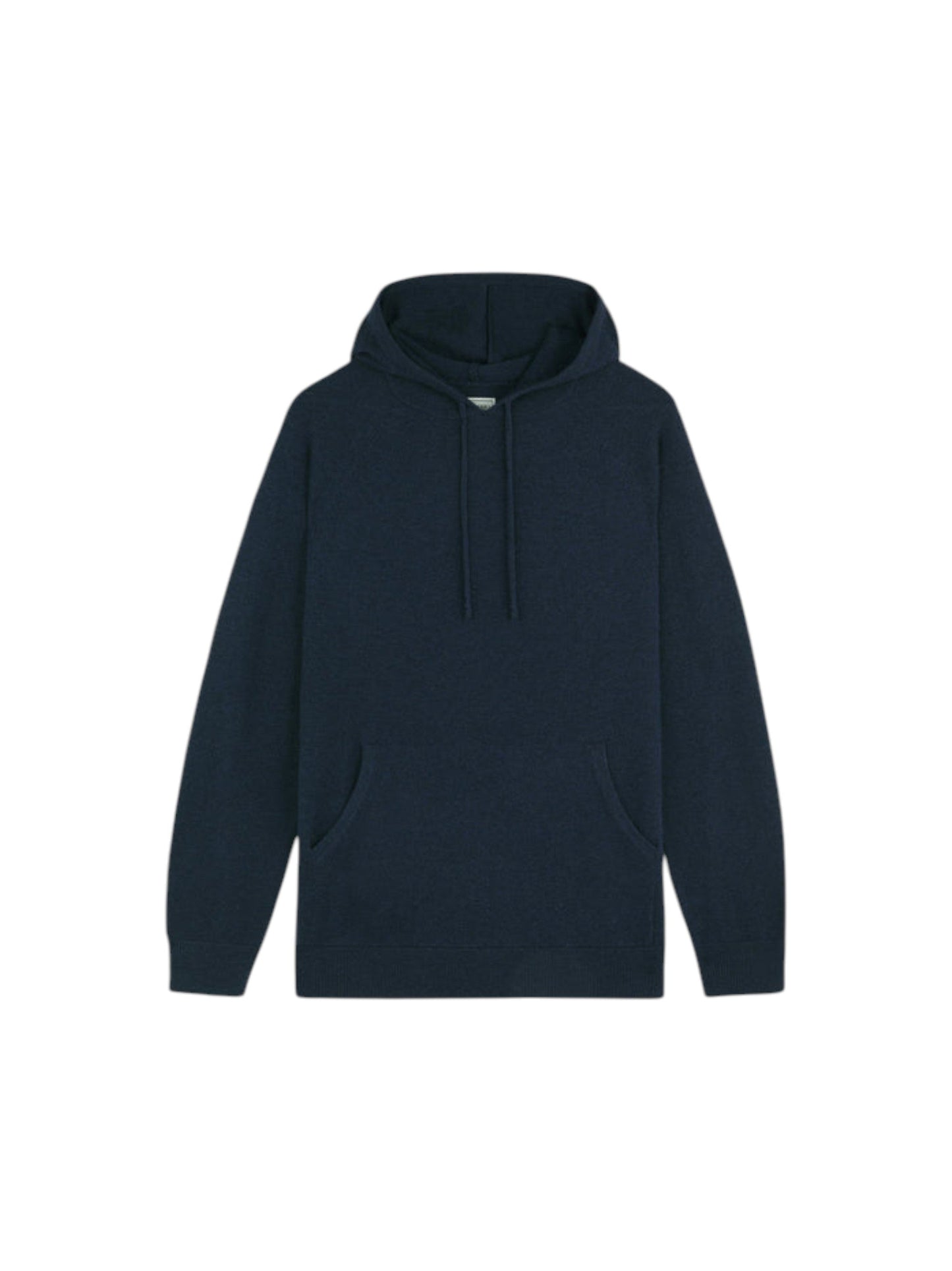 Men's Plain Solid Hoodie,Navy
