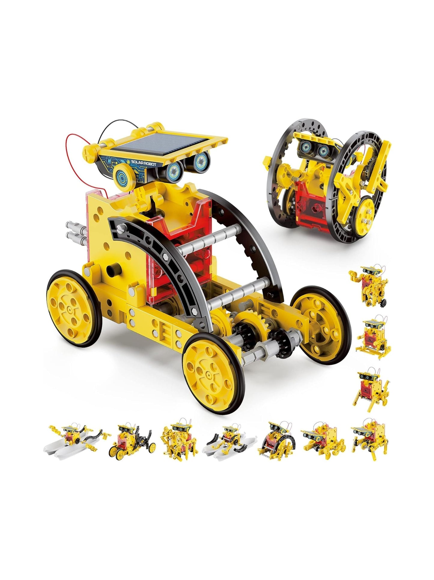 Solar Powered Stem Robot Toy Kit