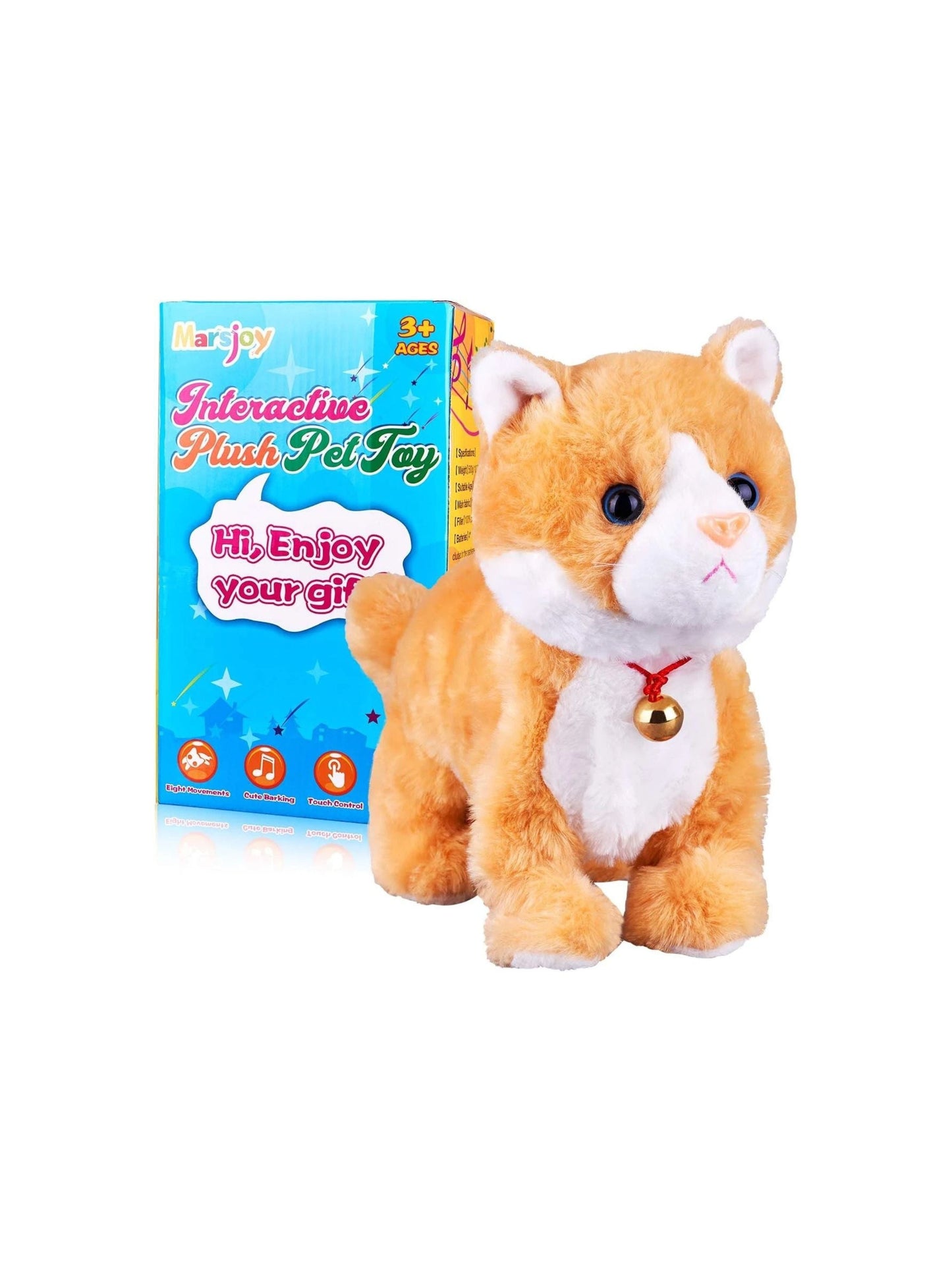 Interactive Plush Animal Toy
