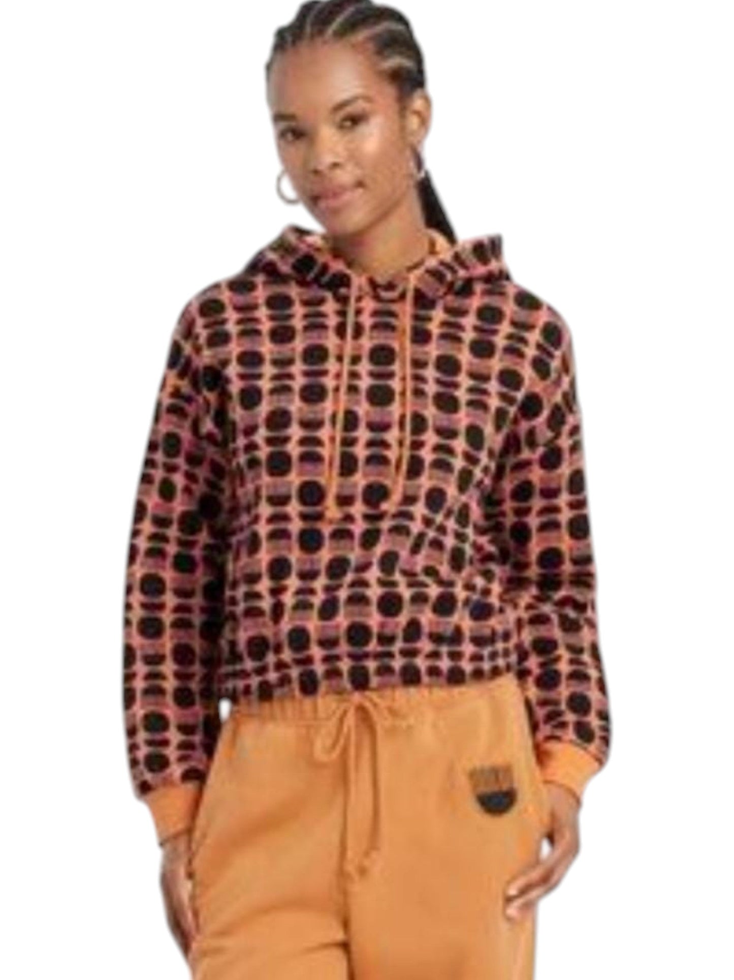 Women's Printed Hoodie,Multi