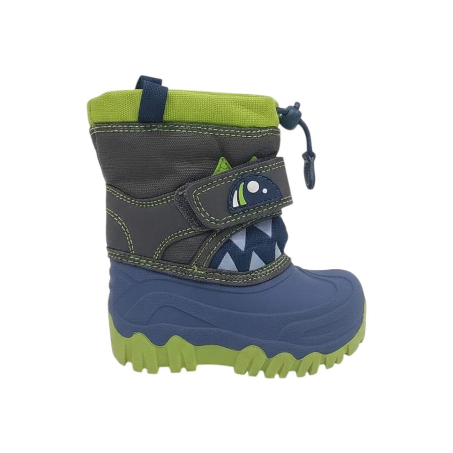 Kids Boy's Colorblocked Ankle Boots,Navy