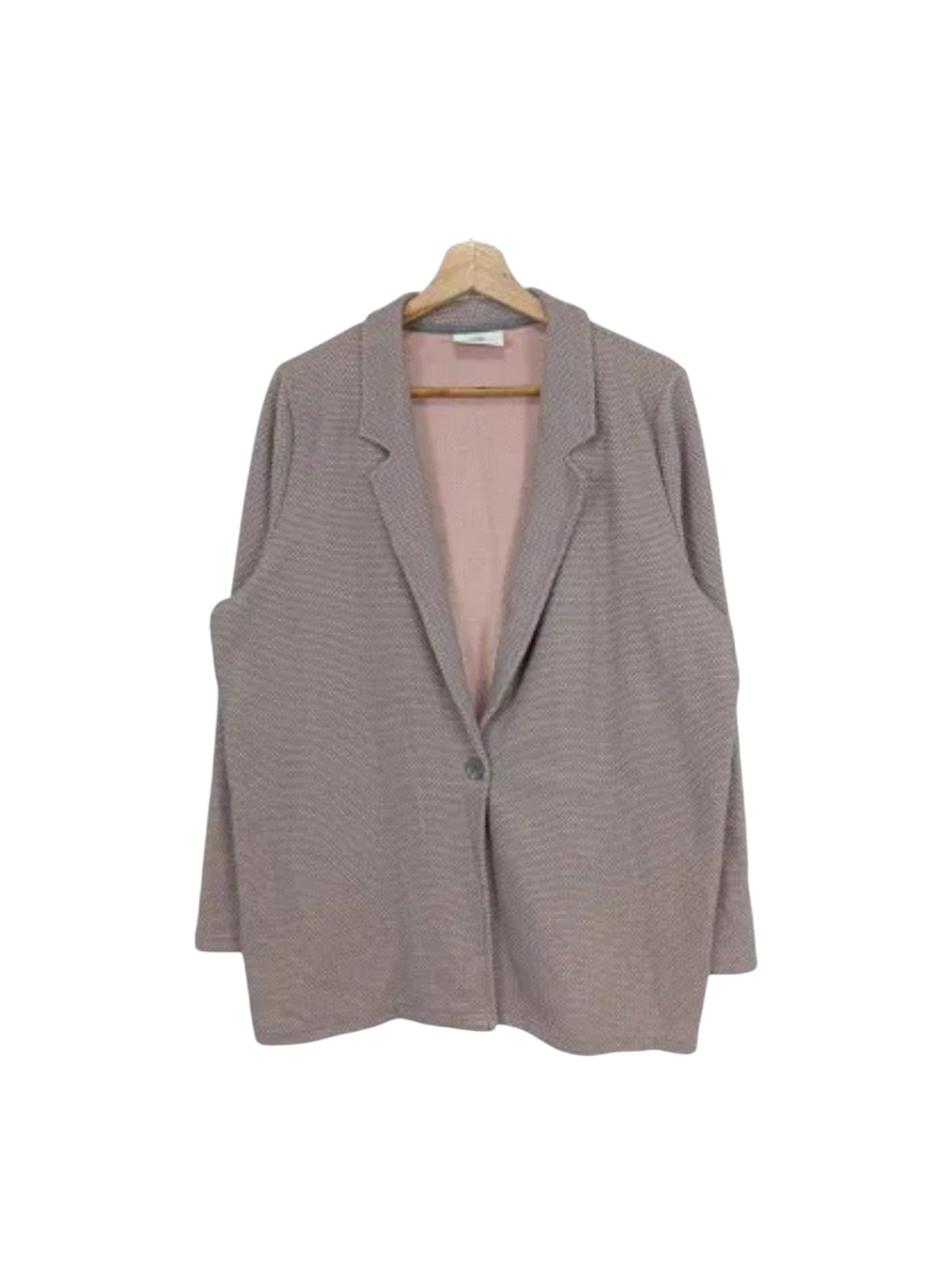 Women's Textured Blazer,Grey