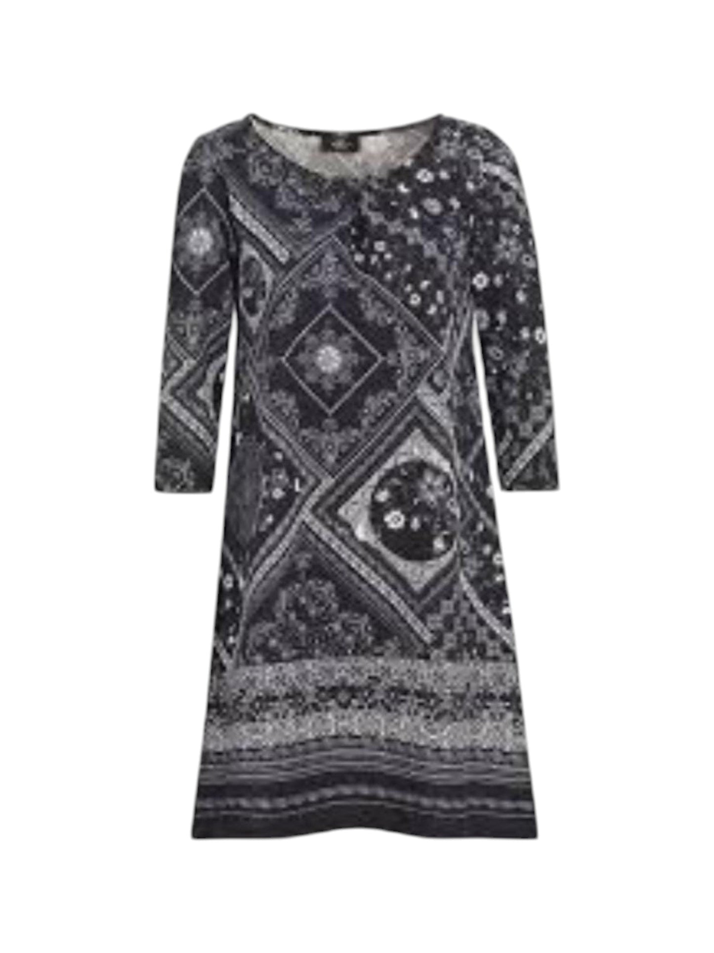 Women's Graphic Dress,Navy