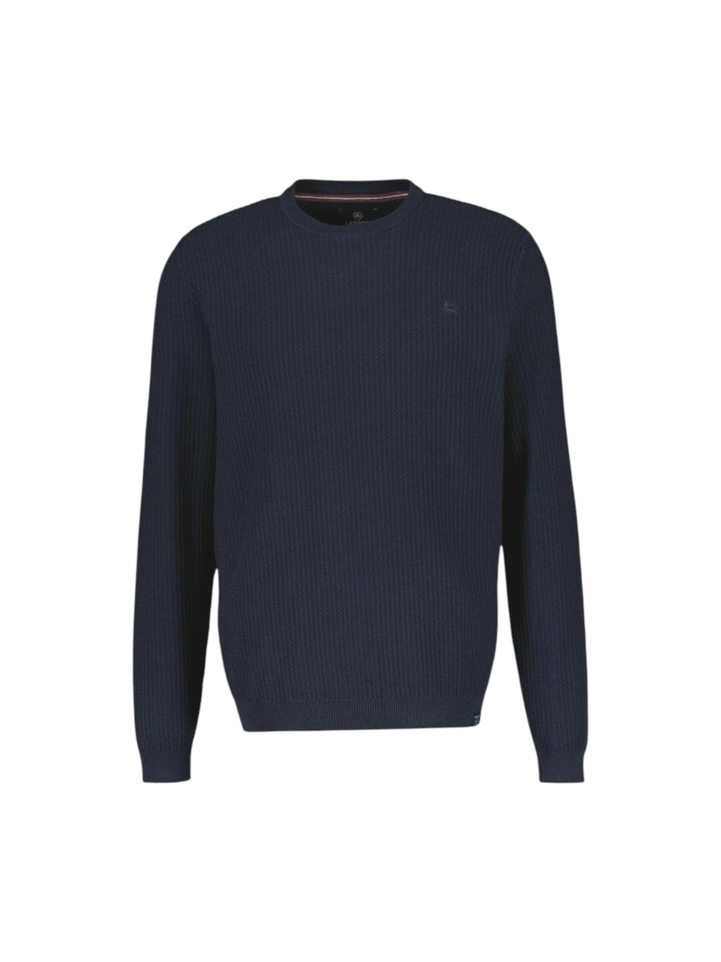 Men's Textured Sweates,Navy